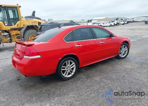 2013 Chevrolet Impala Ltz z USA, uszkodzony, nr VIN 2G1WC5E32D1107684